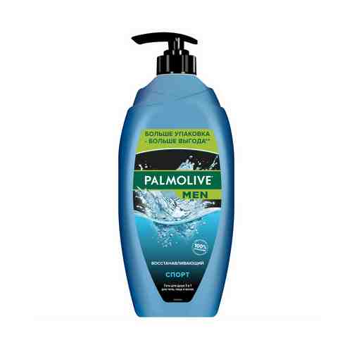 Гель для душа Palmolive Men Спорт Восстанавливающий 3 в 1 750 мл