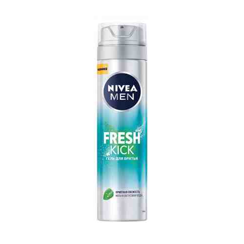 Гель Nivea Men Fresh Kick для бритья с ментолом 200 мл