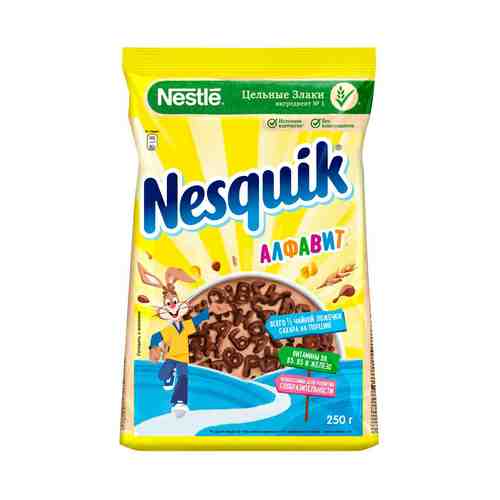 Готовый завтрак Nestle Nesquik Алфавит