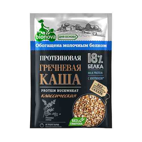 Гречневая каша Bionova протеиновая классическая 40 г