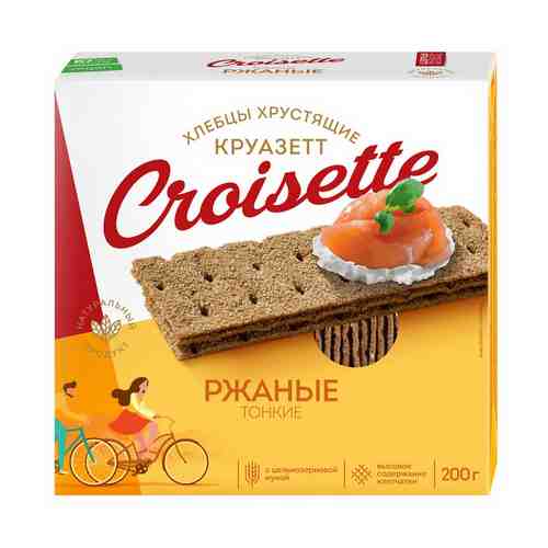 Хлебцы ржаные Croisette тонкие 200 г