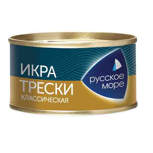 Икра трески Русское море пробойная 130 г