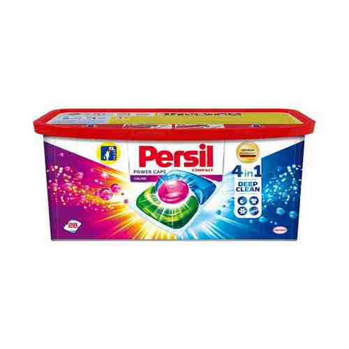 Капсулы для стирки Persil Power Caps Color 4 в 1 для цветного белья 28 шт