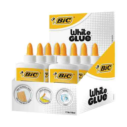 Клей Пва Bic White Glue 118 мл