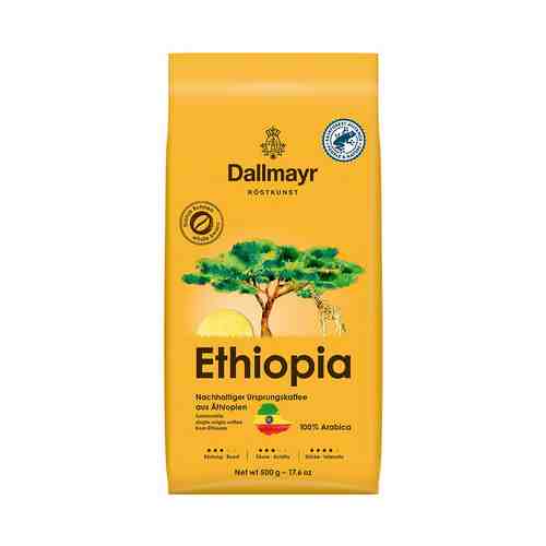 Кофе Dallmayr Ethiopia в зернах 500 г