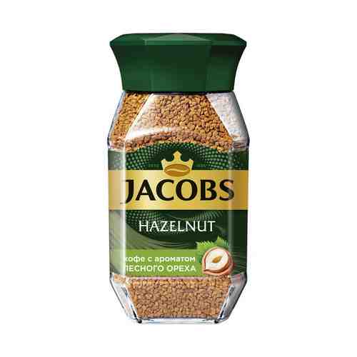 Кофе Jacobs Hazelnut растворимый с ароматом лесного ореха 95 г