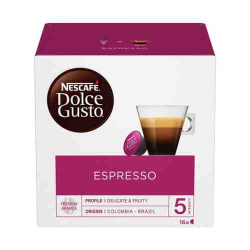 Кофе Nescafe Dolce Gusto Espresso в капсулах 16 шт 88 г