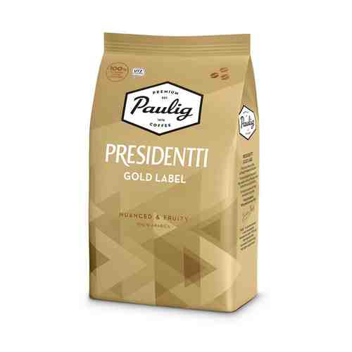 Кофе Paulig Presidentti Gold Label в зернах 1 кг