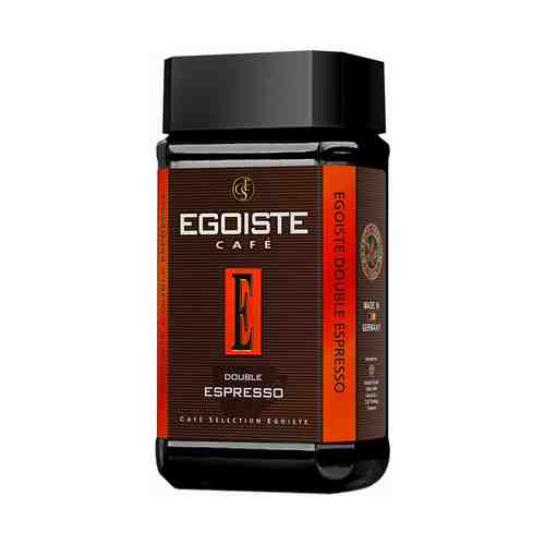 Кофе растворимый Egoiste Double Espresso сублимированный 100 г