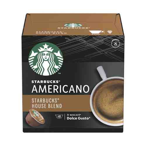 Кофе Starbucks House Blend Americano в капсулах 8,5 г х 12 шт