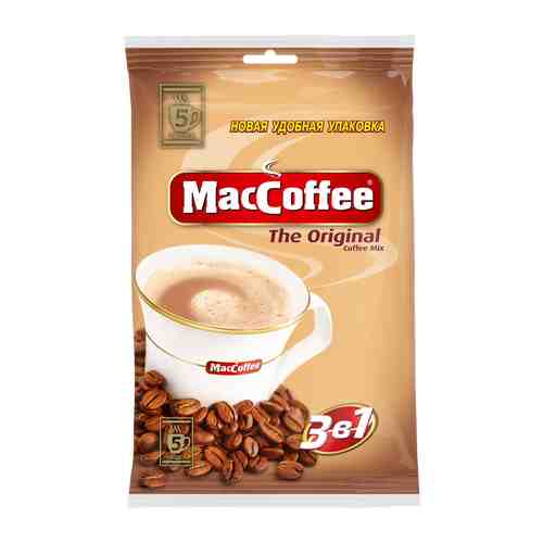 Кофейный напиток MacCoffee Original 3 в 1 растворимый 20 г х 5 шт