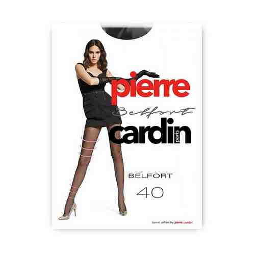 Колготки женские Pierre Cardin Belfort nero черный 40 den р 4