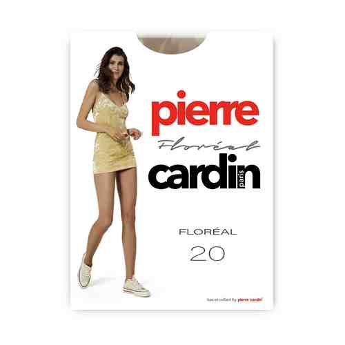 Колготки женские Pierre Cardin Floreal полиамид телесный 20 den р 4