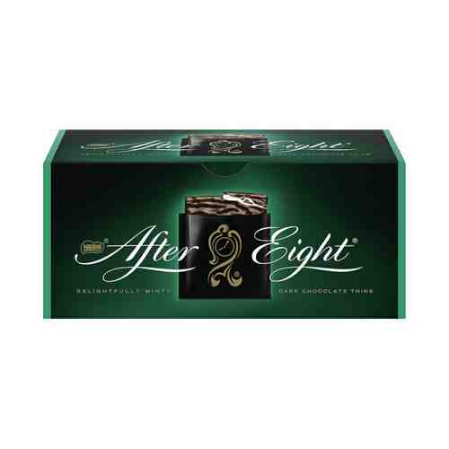 Конфеты шоколадные After Eight с помадной начинкой со вкусом мяты 200 г