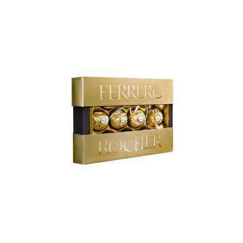 Конфеты шоколадные Ferrero Rocher хрустящие с лесным орехом 125 г