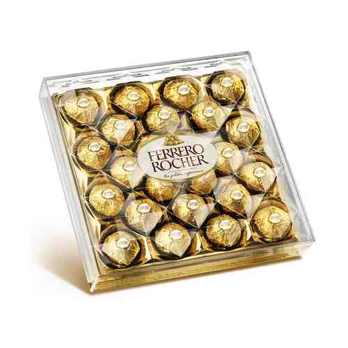 Конфеты шоколадные Ferrero Rocher хрустящие с лесным орехом 300 г