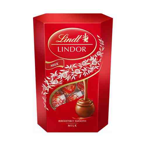 Конфеты шоколадные Lindt Lindor Корнет Irresistibly Smooth Milk 337 г