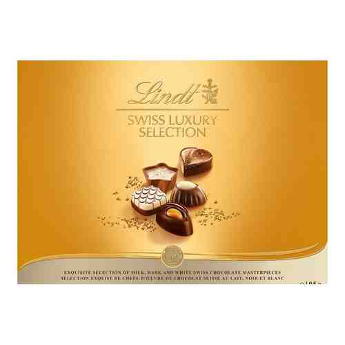 Конфеты шоколадные Lindt Swiss luxury selection 195 г