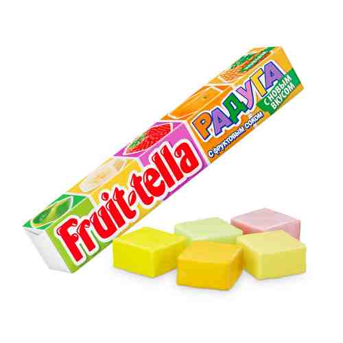 Конфеты жевательные Fruittella Радуга 41 г