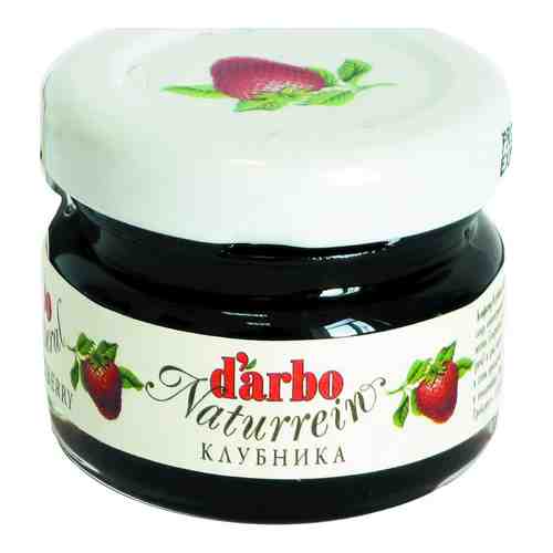 Конфитюр D'Arbo Naturrein клубничный 28 г