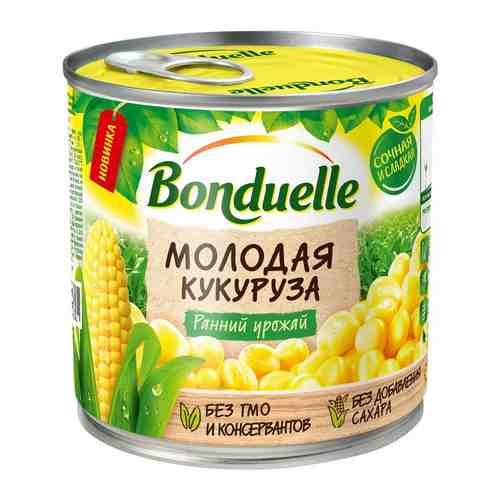 Консервированная Кукуруза Bonduelle Молодая ранний урожай 170 г