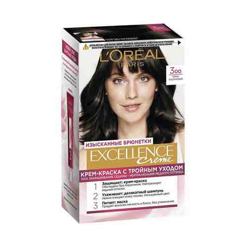 Крем-краска для волос L'Oreal Paris Excellence 3.00 Темно-каштановый 176 мл