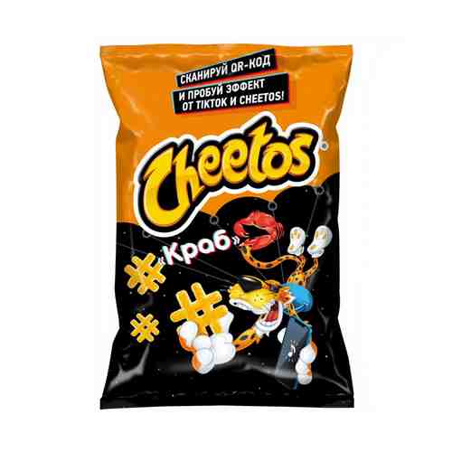 Кукурузные снеки Cheetos Краб 85 г