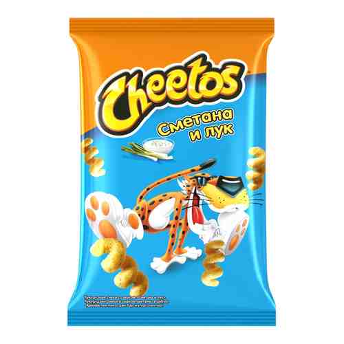 Кукурузные снеки Cheetos сметана и лук 85 г