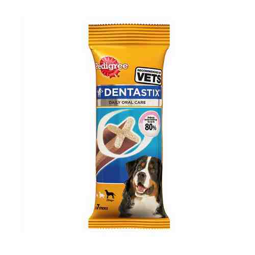 Лакомство Pedigree DentaStix для собак крупных пород 270 г