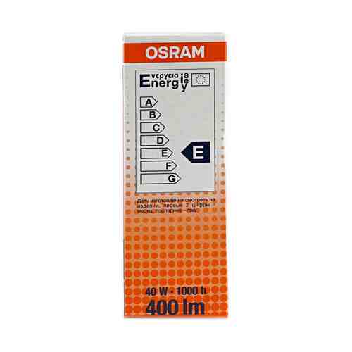 Лампа Osram Classic свеча E14 40W