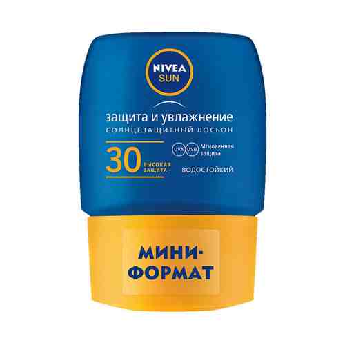 Лосьон для защиты от солнца Nivea Sun Защита и увлажнение водостойкий SPF 30 50 мл