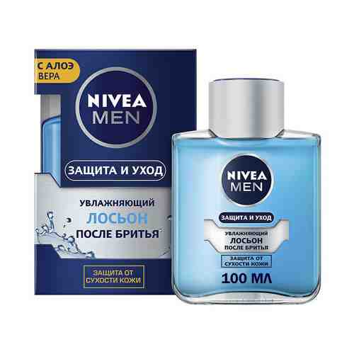 Лосьон Nivea после бритья мужской защита и уход увлажняющий 100 мл