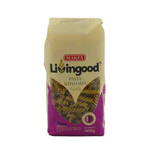 Макаронные изделия Livingood Fusilli 400 г