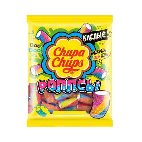 Мармелад Chupa Chups Трубочки мини жевательный 70 г