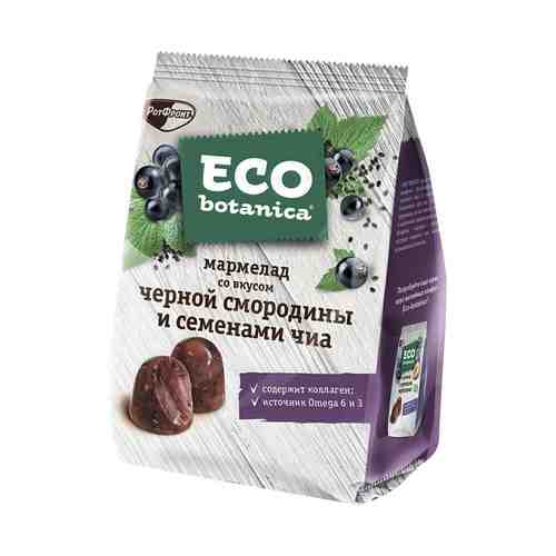 Мармелад Eco Botanika со вкусом черной смородины и семенами Чиа 200 г