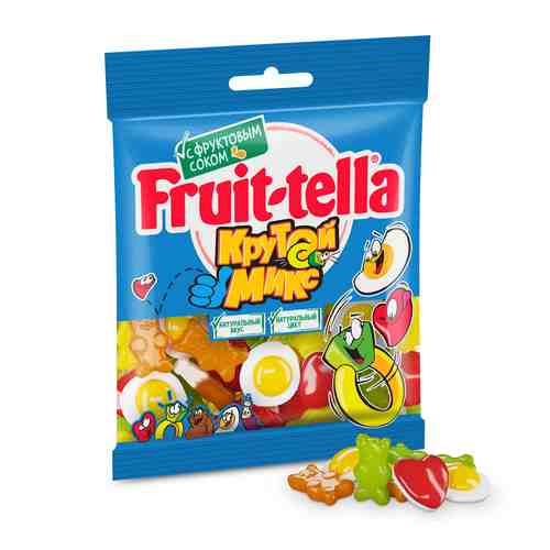 Мармелад Fruittella Крутой Микс жевательный 70 г