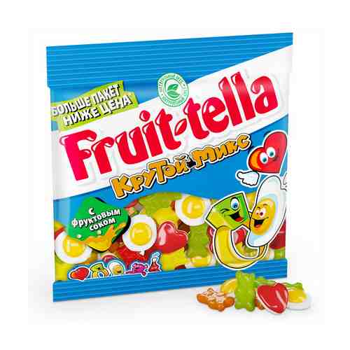 Мармелад Fruittella жевательный Крутой Микс 150 г