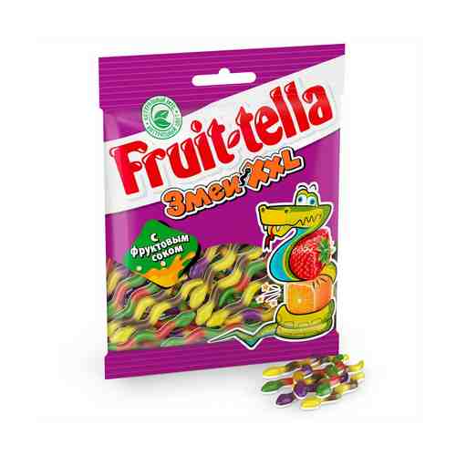 Мармелад Fruittella Змеи XXL жевательный 70 г