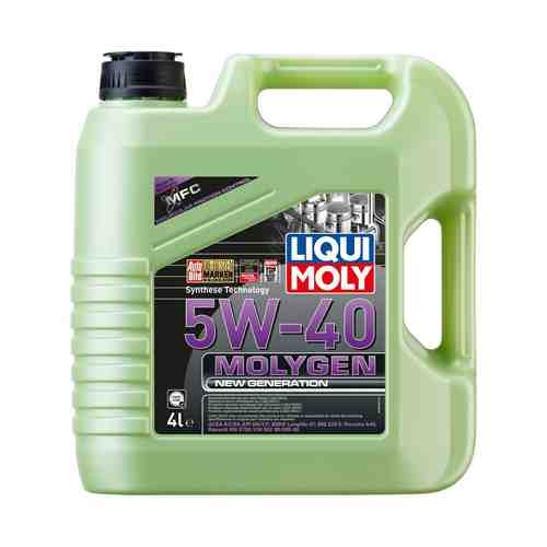 Масло Liqui Moly Molygen New Generation 5W-40 моторное 4 л