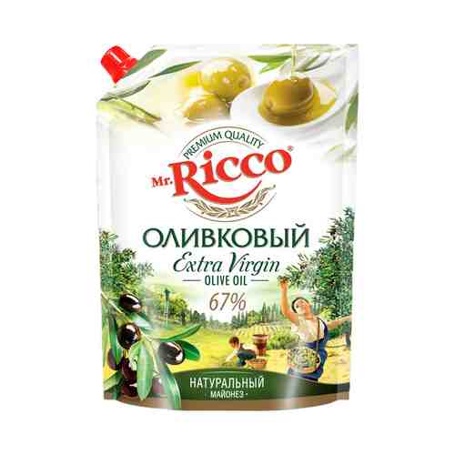 Майонез Mr.Ricco Organic оливковый 67% 760 г