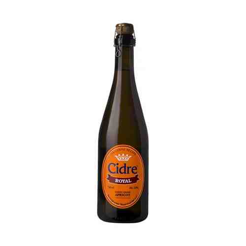 Медовуха Cidre Royal абрикосовая коричневая 5% 0,75 л