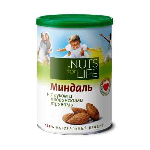 Миндаль Nuts for Life с луком и прованскими травами 200 г