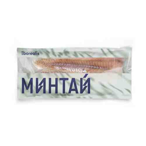 Минтай Borealis свежемороженый филе 650 г