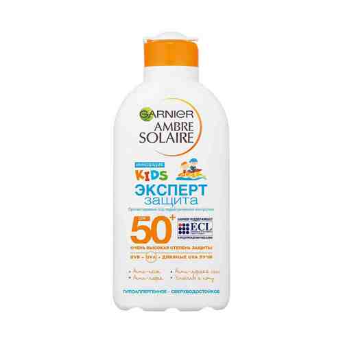 Молочко для защиты от солнца Garnier Ambre Solaire Resisto Kids детское SPF 50+ 200 мл