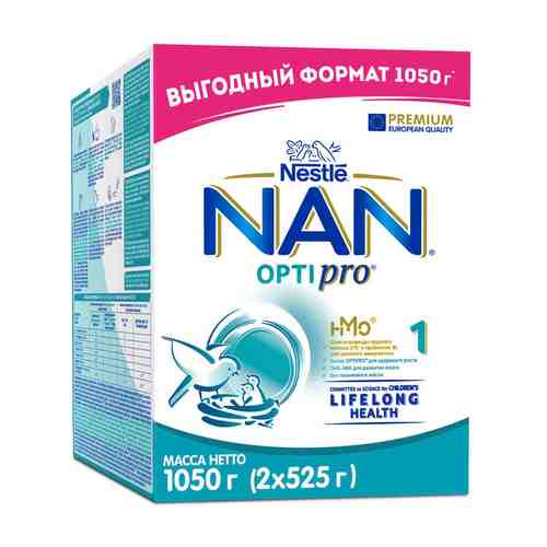 Молочная смесь NAN 1 Optipro с рождения 1,05 кг