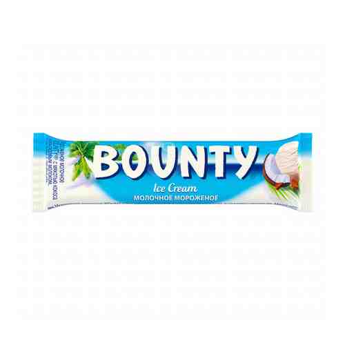 Мороженое молочное Bounty кокос в шоколадной глазури БЗМЖ 39,1 г