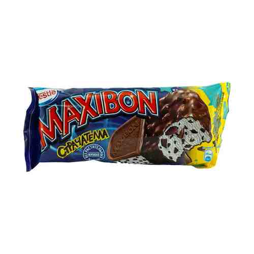 Мороженое молочное Maxibon Страчателла СЗМЖ 105 г