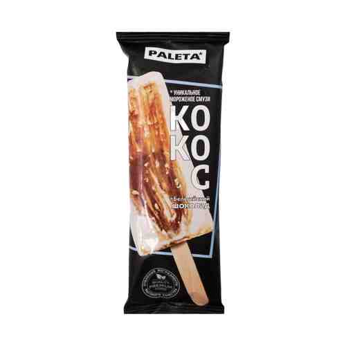 Мороженое молочное Paleta Эквадорский кокос и шоколад 70 г