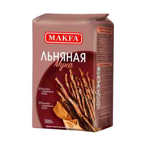 Мука Makfa льняная 500 г