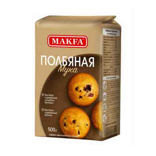 Мука Makfa полбяная 500 г